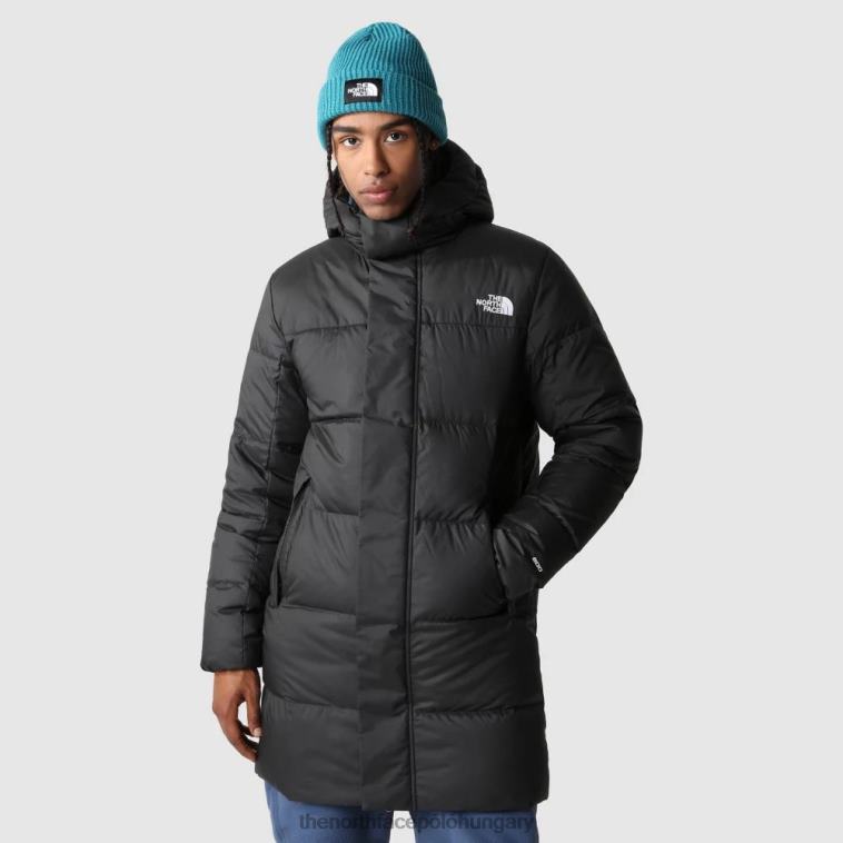 6T08T1675 fekete The North Face férfiak hidranalit le parka