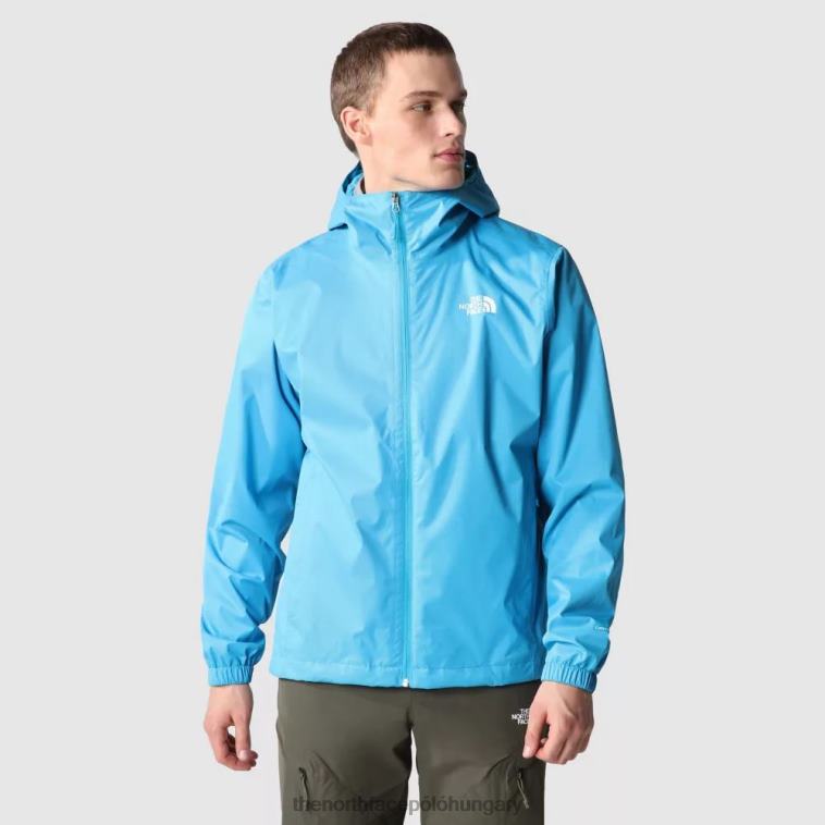 6T08T2333 kék The North Face férfi quest kapucnis kabát