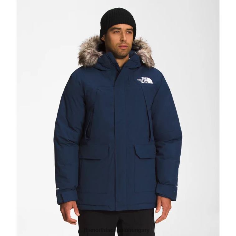 6T08T4172 csúcsi haditengerészet The North Face férfiak mcmurdo parka