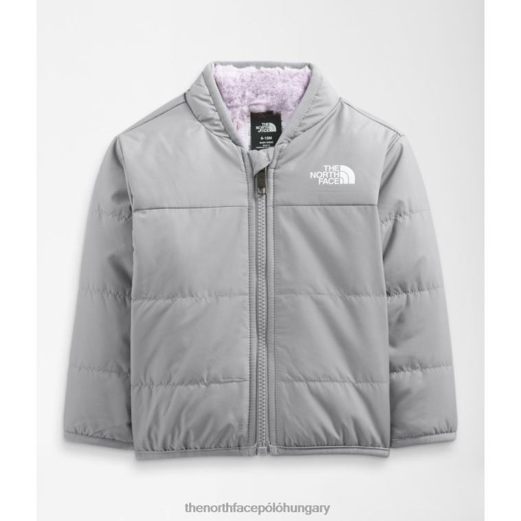 6T08T5325 szürke The North Face baba kifordítható mohabud kabát