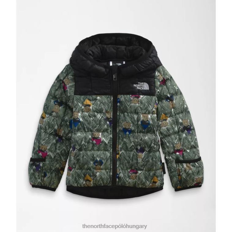 6T08T5984 kakukkfű nuptse The North Face baby thermoball kapucnis kabát