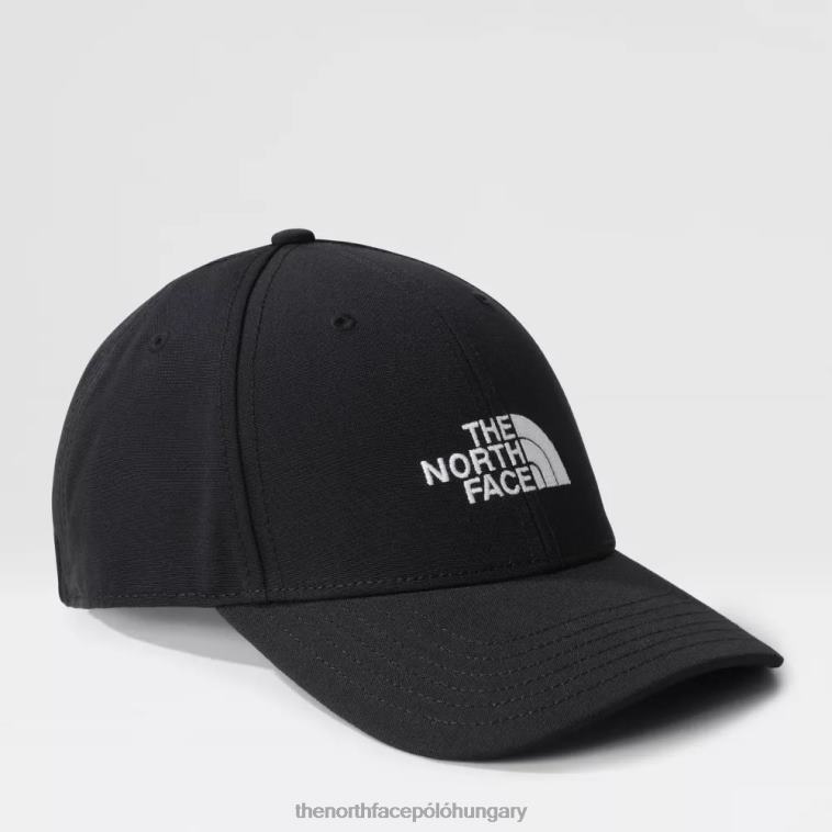 6T08T1546 fekete The North Face ifjúsági klasszikus újrahasznosított '66-os kalap