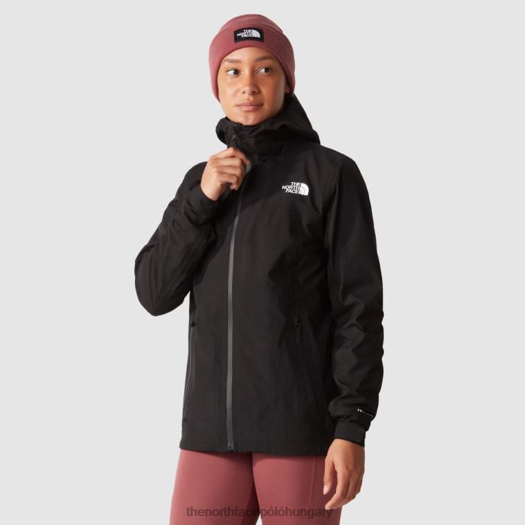 6T08T1440 fekete The North Face női dryzzle flex futurelight kabát