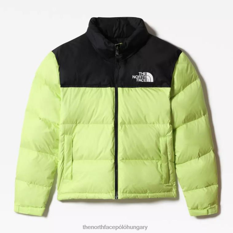 6T08T256 zöld The North Face női 1996-os retro nuptse kabát