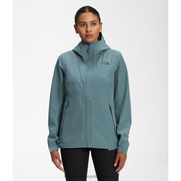 6T08T4688 kék The North Face női dryzzle futurelight kabát új