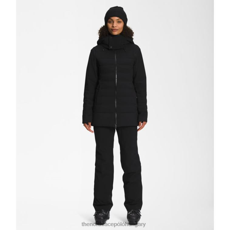 6T08T5698 fekete The North Face nők diszere le parka