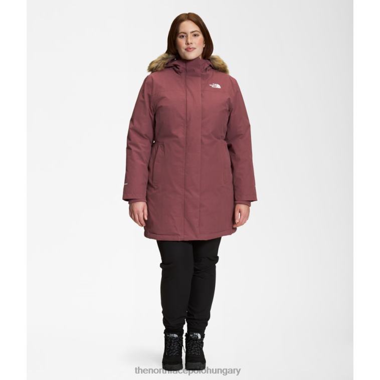 6T08T5819 gyömbér The North Face nők plusz sarkvidéki parka